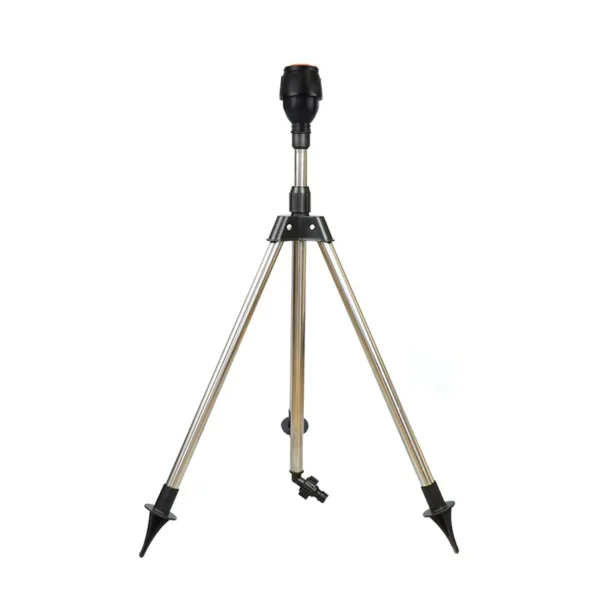 360° Stainless Steel Garden Rotating Sprinkler with Tripod