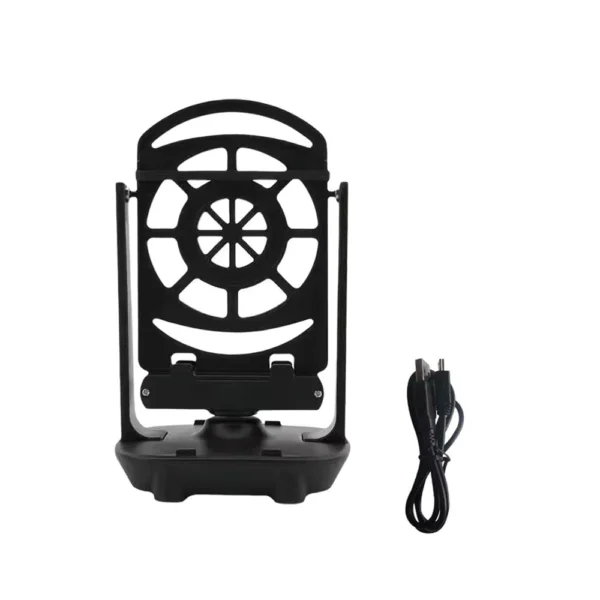 Plastic Desk Phone Stand Holder with Swing Shake Stepper