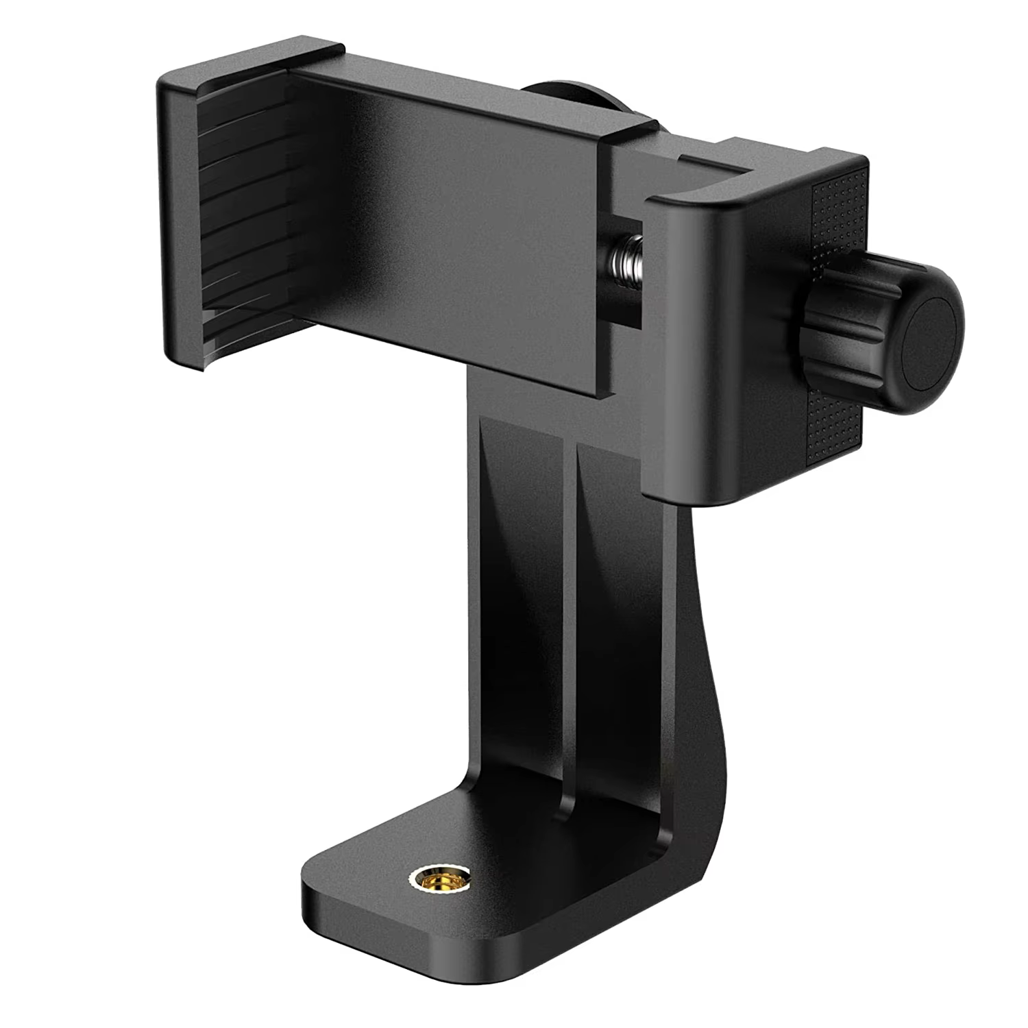 360° Rotatable Mobile Phone Clip for 1/4 Screw Tripod