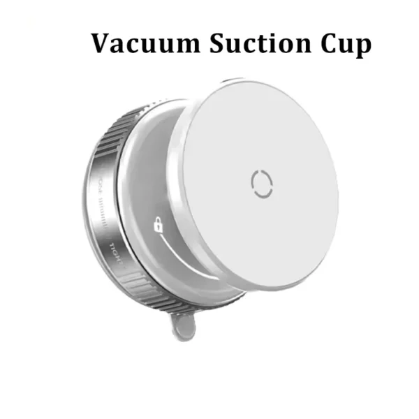 Round Magnetic Car Phone Holder 360° Rotatable Mount