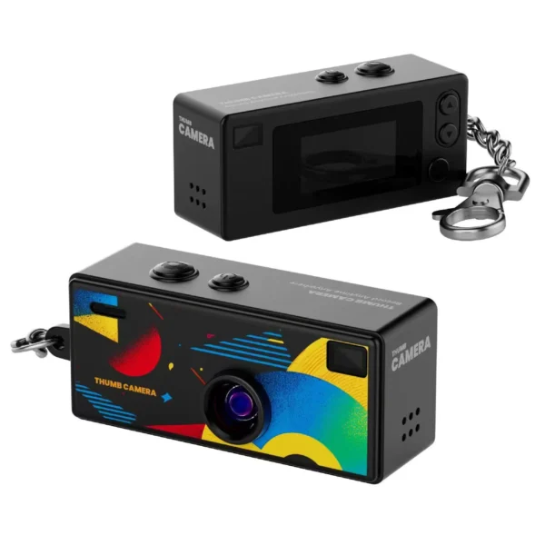 Portable Mini Thumb Camera Keychain 1080P Video Recorder