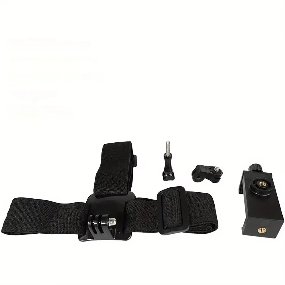 Head-Mounted Smartphone Holder for GoPro and iPhone