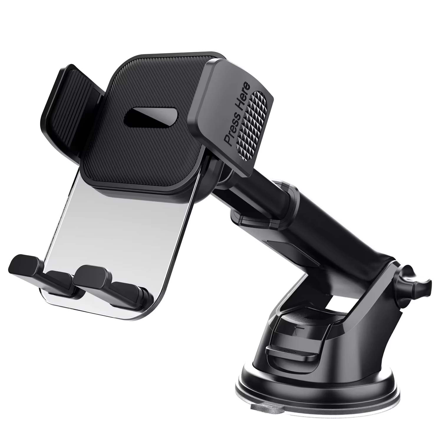 Adjustable Car Phone Holder for Dashboard and Windshield