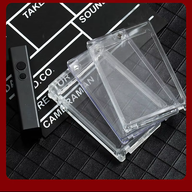 Magnetic Acrylic Card Holders for Trading Cards