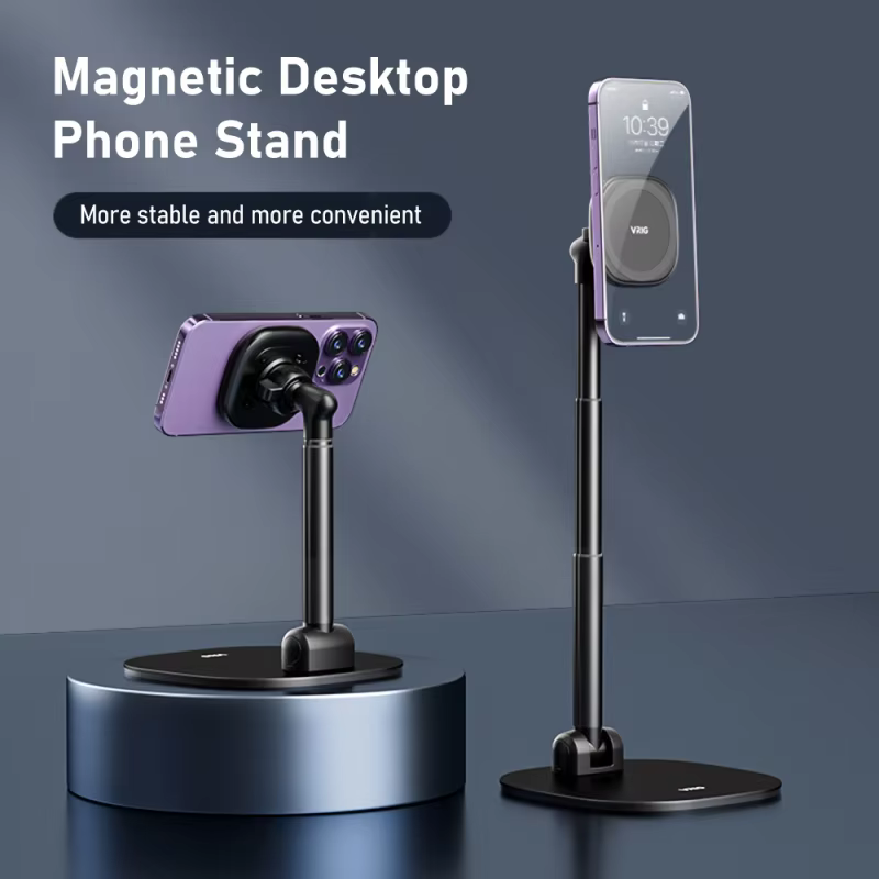 VRIG MG-04 Foldable Magnetic Desktop Phone Stand for iPhone