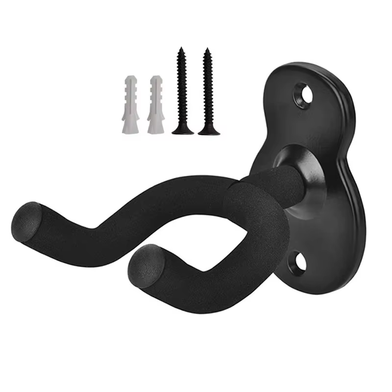 Adjustable Metal Wall Mount Guitar Hanger for String Instruments