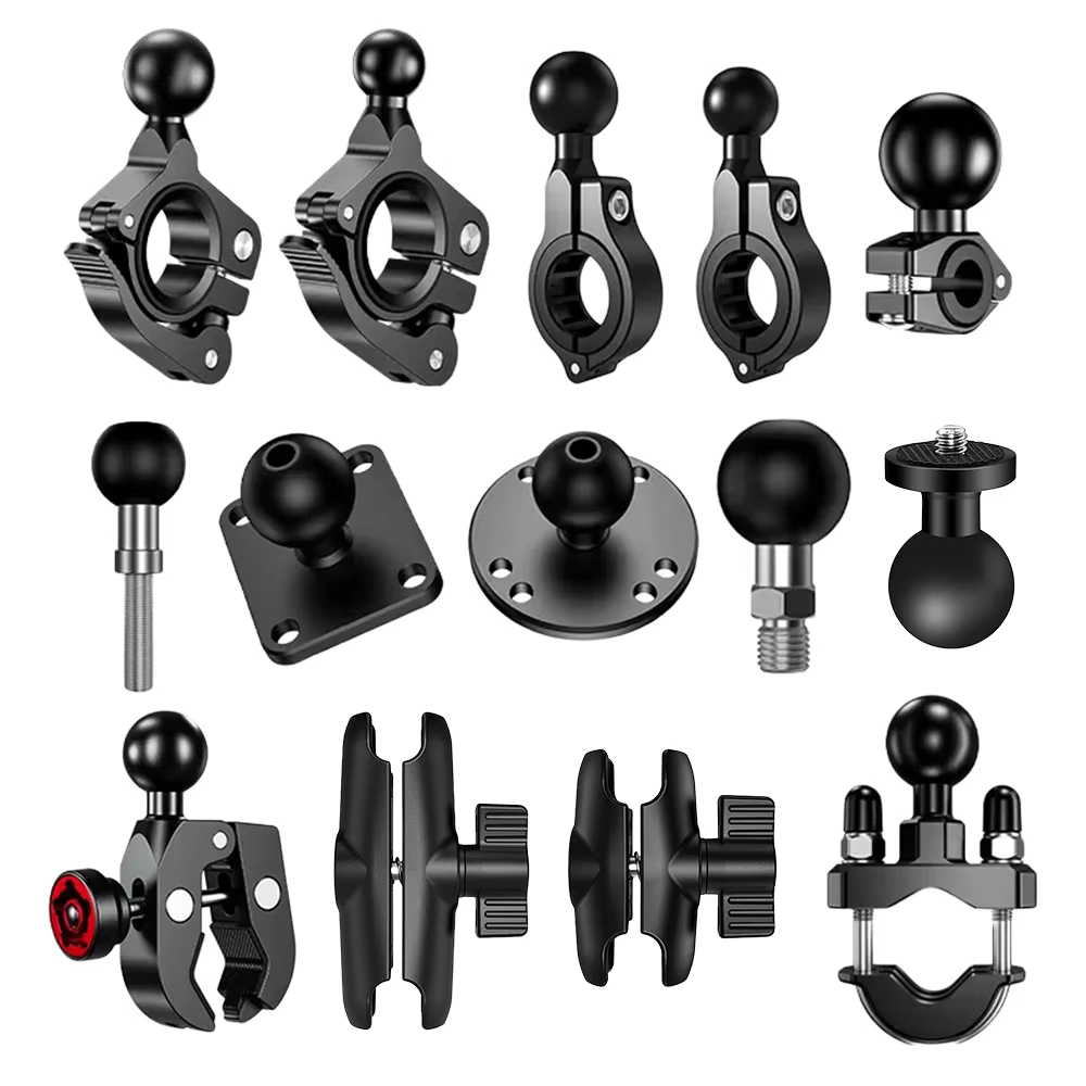 1 Inch Ball Head Adapter Mount for Motorcycle Camera
