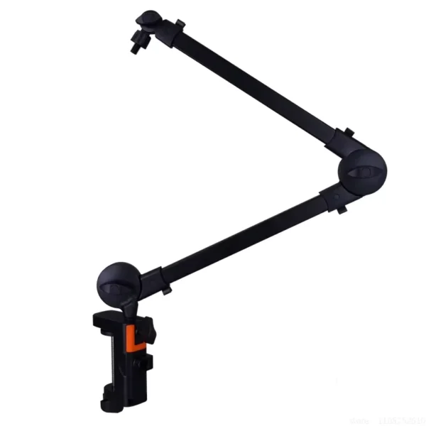 Spring-Free Foldable Microphone Cantilever Stand Desktop Bracket