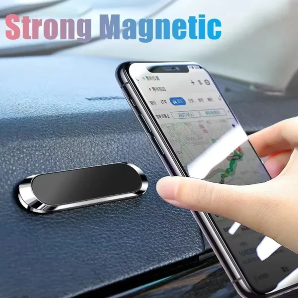 Rotatable Magnetic Mini Strip Car Phone Holder Stand