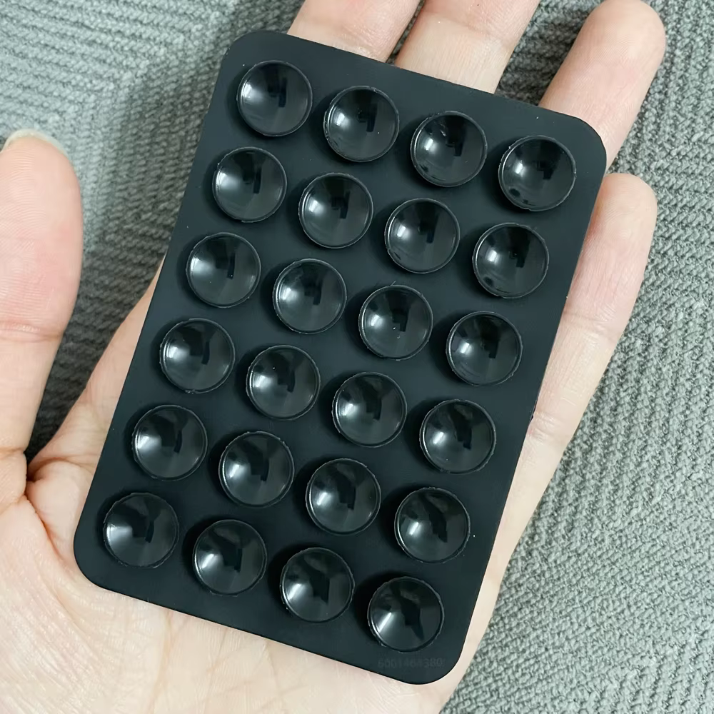 Candy Color Silicone Phone Mount with 3M Adhesive & Suction
