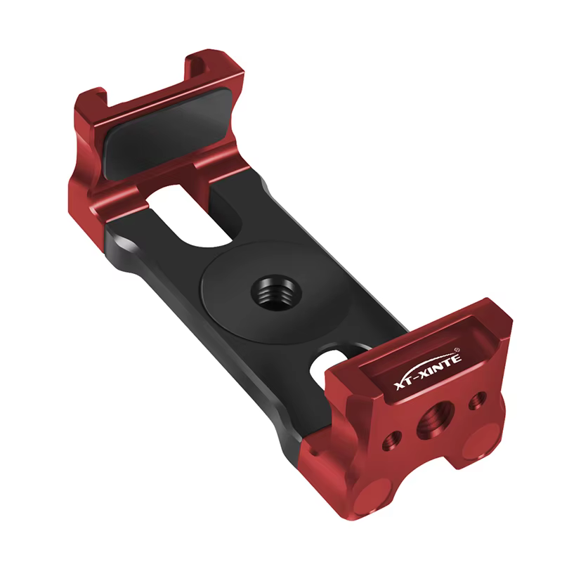 Extendable U Clip Phone Holder 62-87mm with Cold Shoe Mount