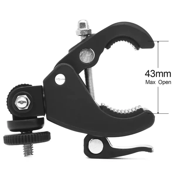 Universal 360° Rotating Bike Handlebar Camera Mount
