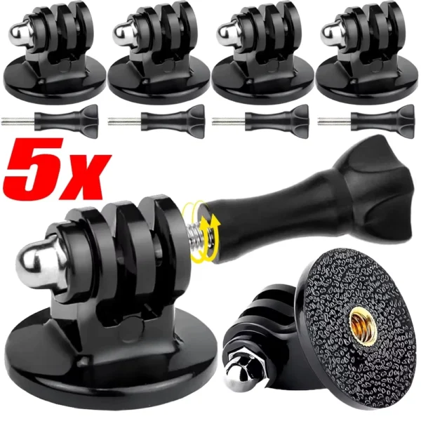 Action Camera Tripod Mount Adapter 1/4" Screw