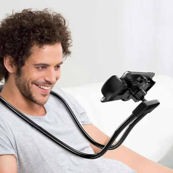 Flexible Hanging Neck Phone Holder 360° Stand