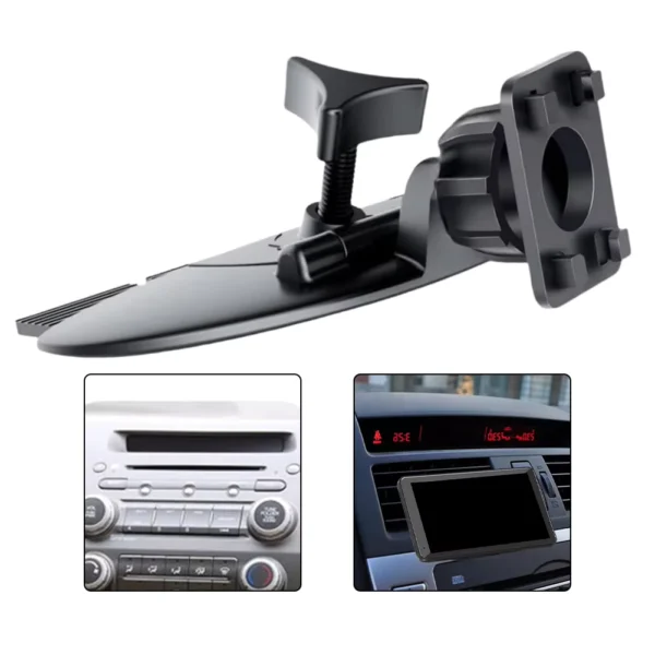 Adjustable CD Slot Car Mount for 7-10 Inch Displays