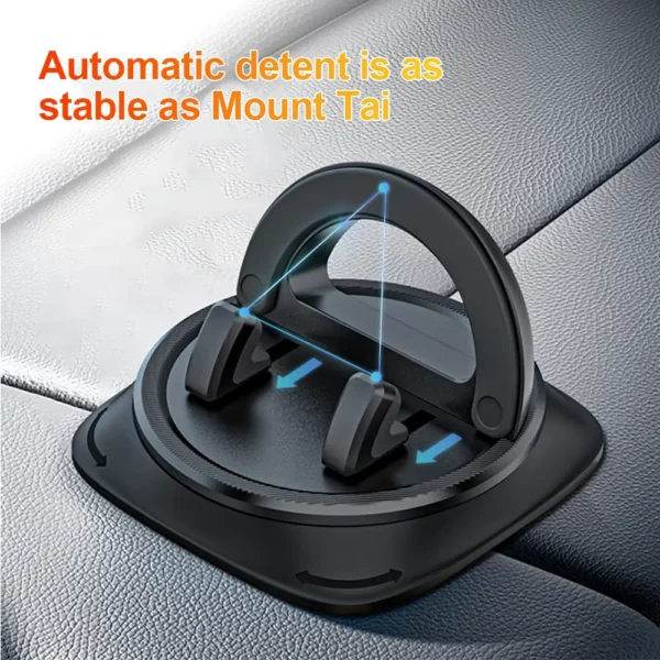 360° Rotatable Non-Slip Car Phone Holder Stand