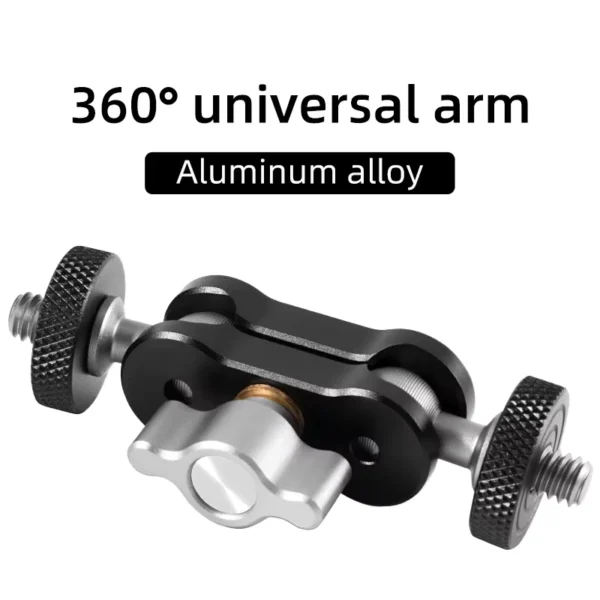 Aluminum Alloy Magic Arm with 1/4 Interface for Photography