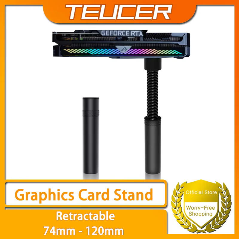 TEUCER Liftable GPU Support Bracket Anti Sag Stand
