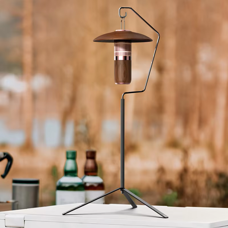 Aluminum Folding Lantern Stand Light Holder Tripod