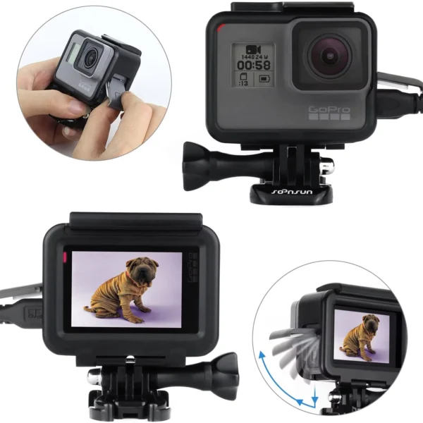 Protective Frame Housing Case for GoPro Hero Models