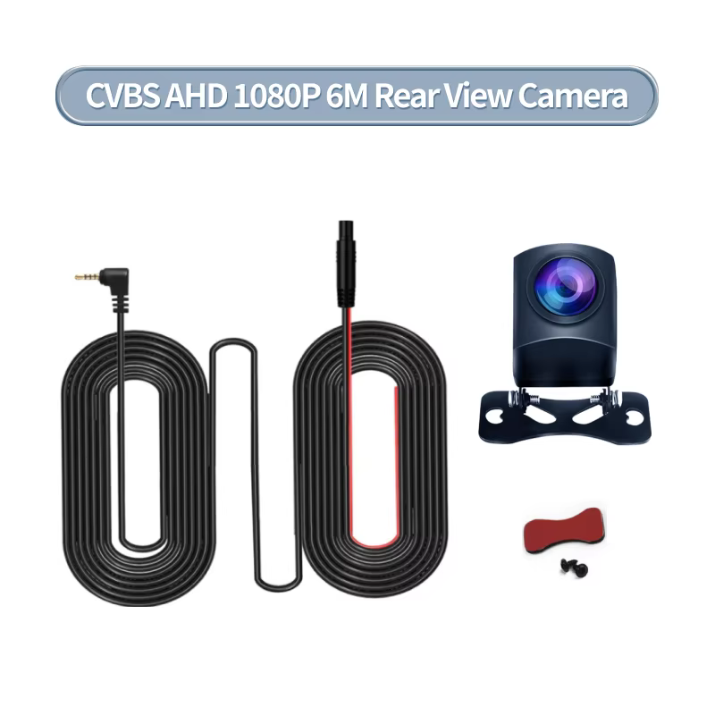 Universal 1080P Rear View Camera with Night Vision 140° Lens