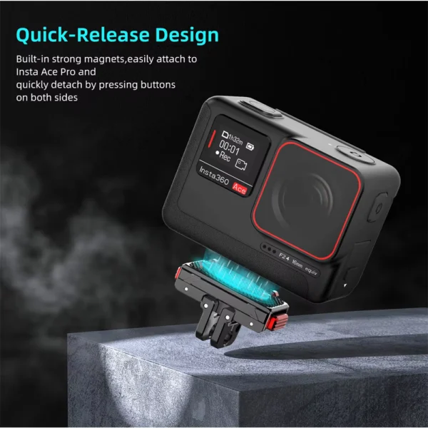 Magnetic Quick Release Adapter Base for GoPro and Insta360
