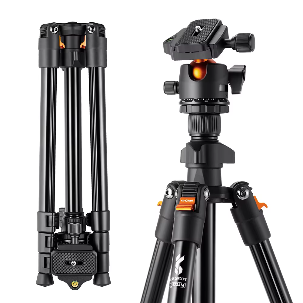 K&F CONCEPT Portable Travel Vlog Camera Tripod