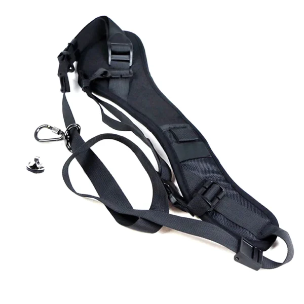Adjustable Camera Sling Strap with Safety Tether