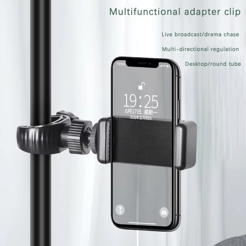 360° Rotating Phone Holder Clip for Smartphones