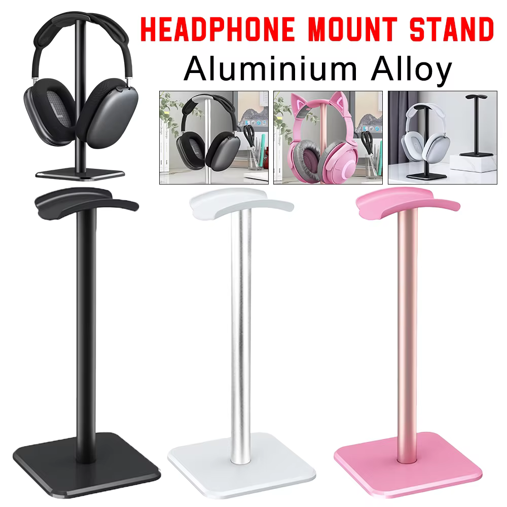 Aluminum Alloy Headphone Stand with Anti-Skid Base