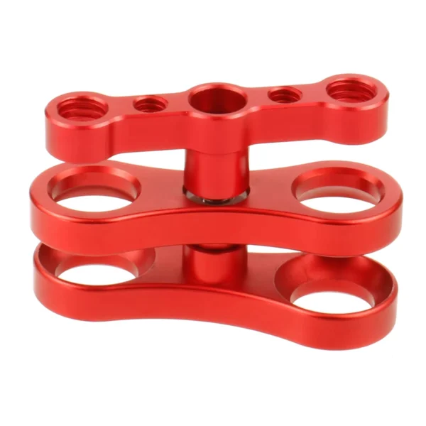 CNC Aluminum Butterfly Clip Clamp for Diving & Cameras