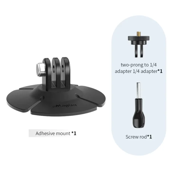 Adhesive Base Sticker Mount for Action Cameras