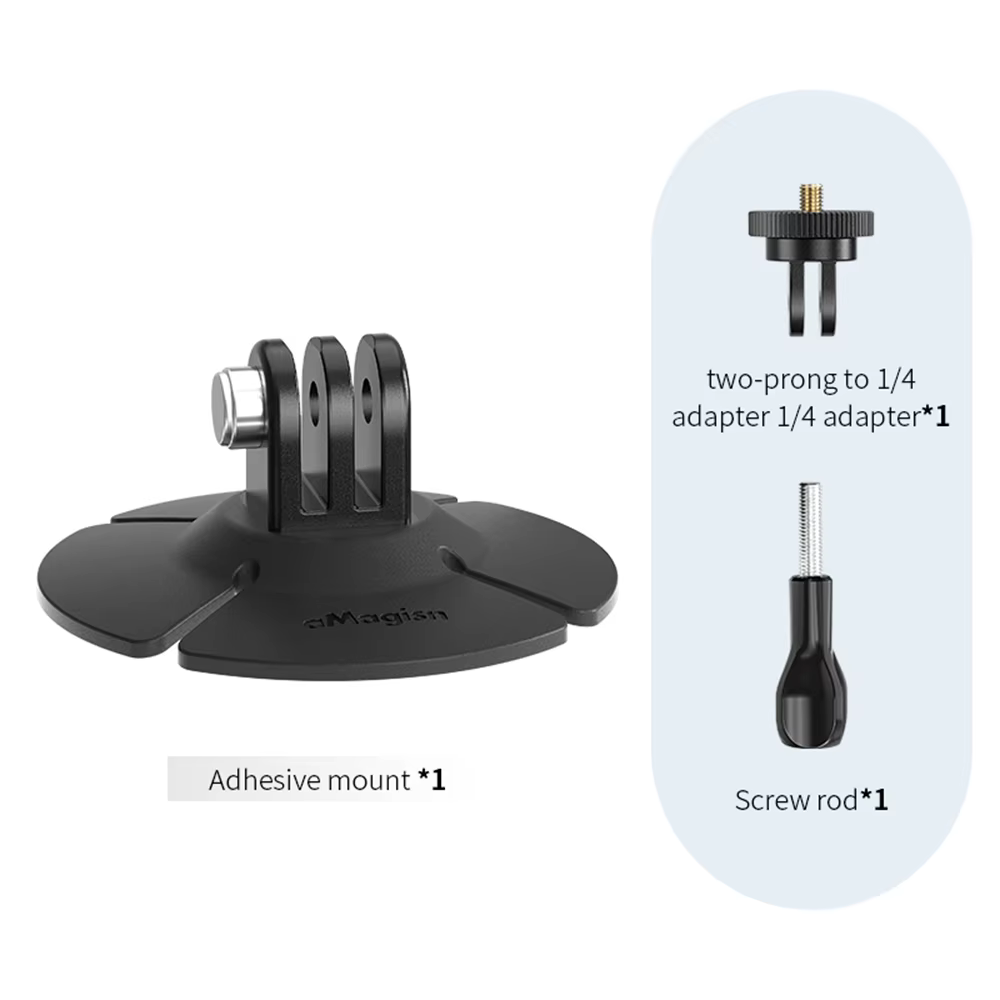 Adhesive Base Sticker Mount for Action Cameras