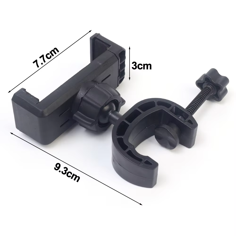 Multi-function 360° Rotatable Phone Tripod Holder Clip