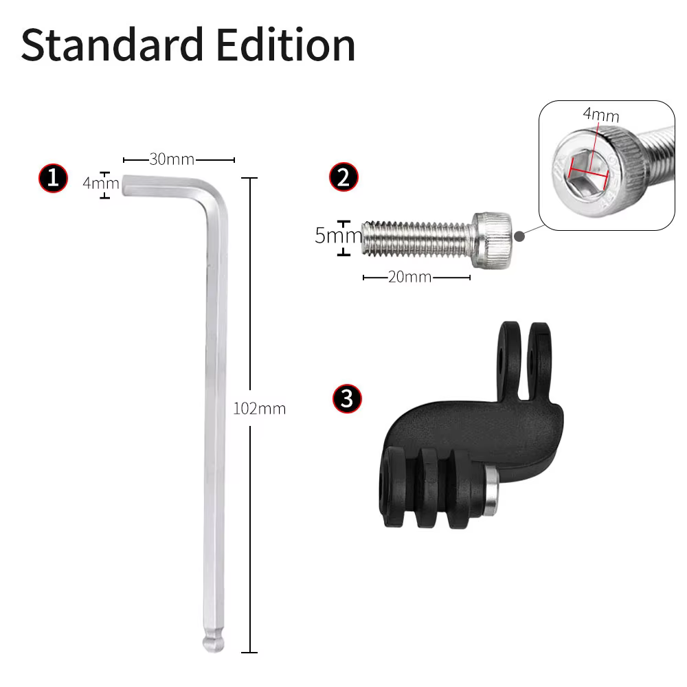 Lens Angle Centered Bracket Adapter for GoPro & Action Cameras