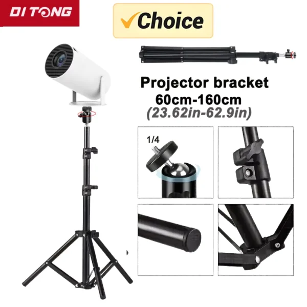 DITONG 160cm Extendable Projector Tripod Stand