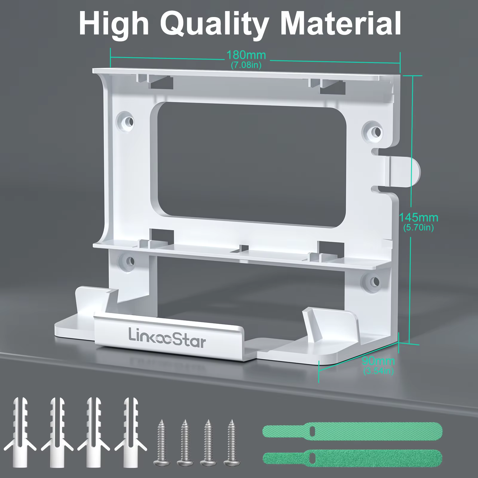 FONKEN Aluminum Wall Mount Bracket for StarLink Router