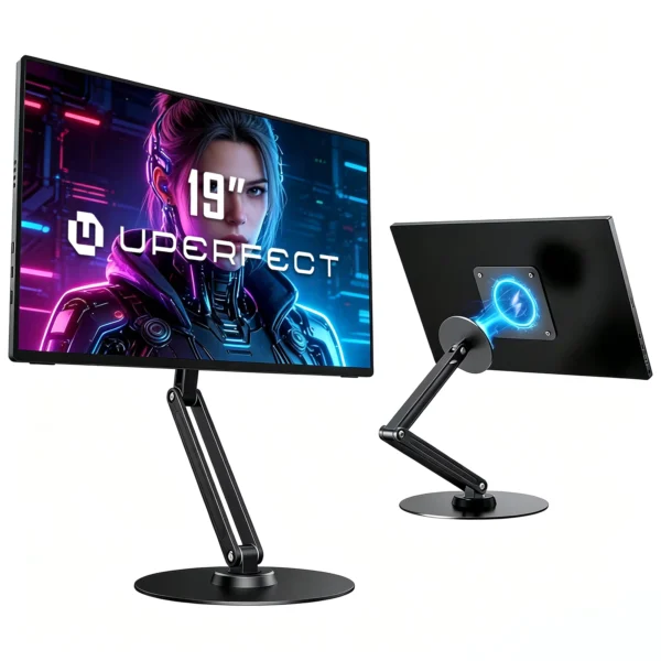 UPERFECT Metal Magnetic VESA 2-in-1 Stand for 7-19" Screens