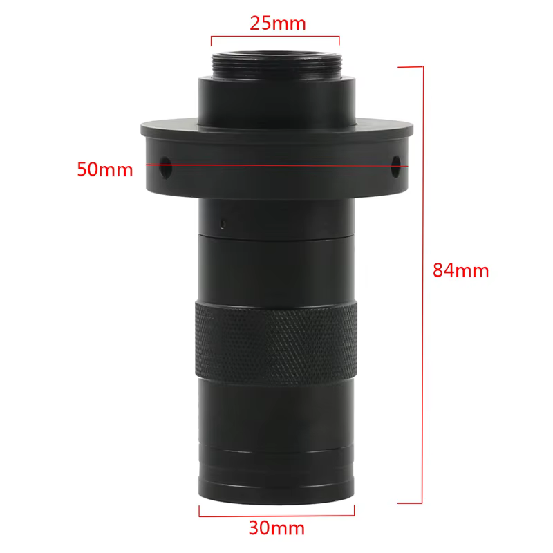 Adjustable Zoom C-Mount Lenses 120X to 500X Magnification