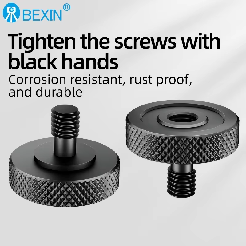 BEXIN 1/4 to 1/4 Inch Camera Screw Adapter