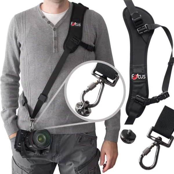 Adjustable Camera Shoulder Sling Neck Strap for DSLR