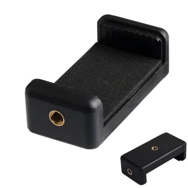 Universal Phone Clip for Tripod Mount with 1/4 Inch Screw
