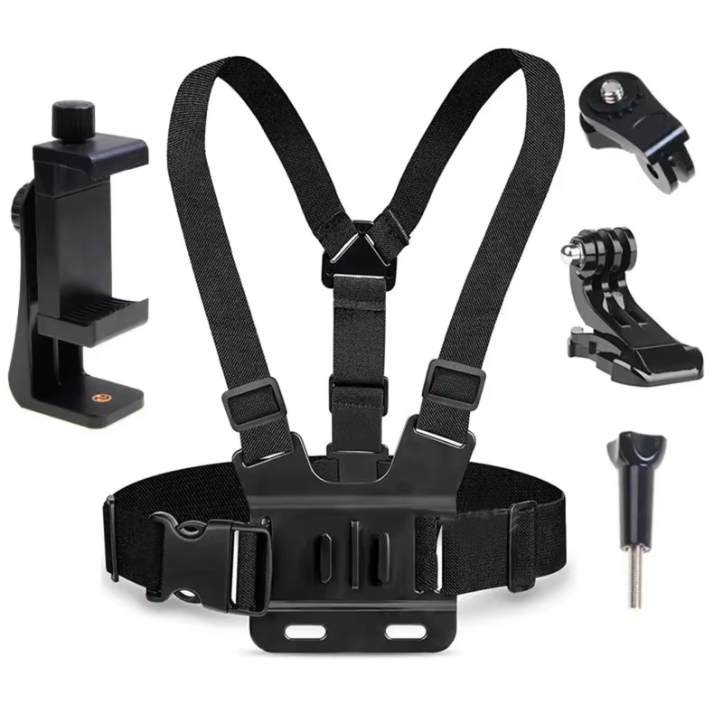 Adjustable Chest Strap Phone Mount Holder