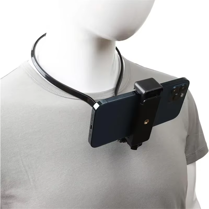 Wearable Neck Phone Holder for 4.5-7.2 inch Phones & GoPro