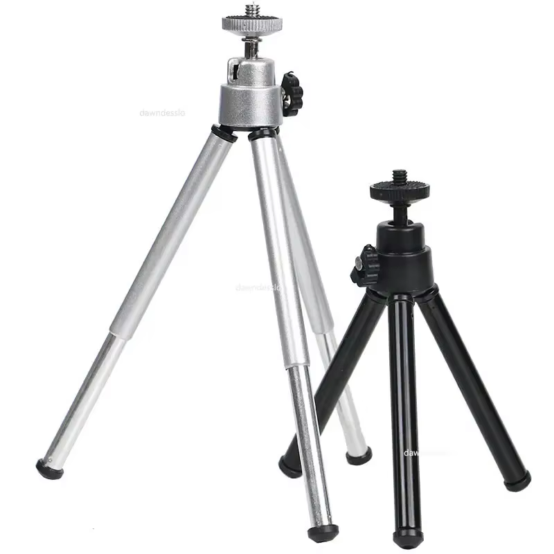 Mini Flexible 2-Section Aluminum Tripod for Cameras