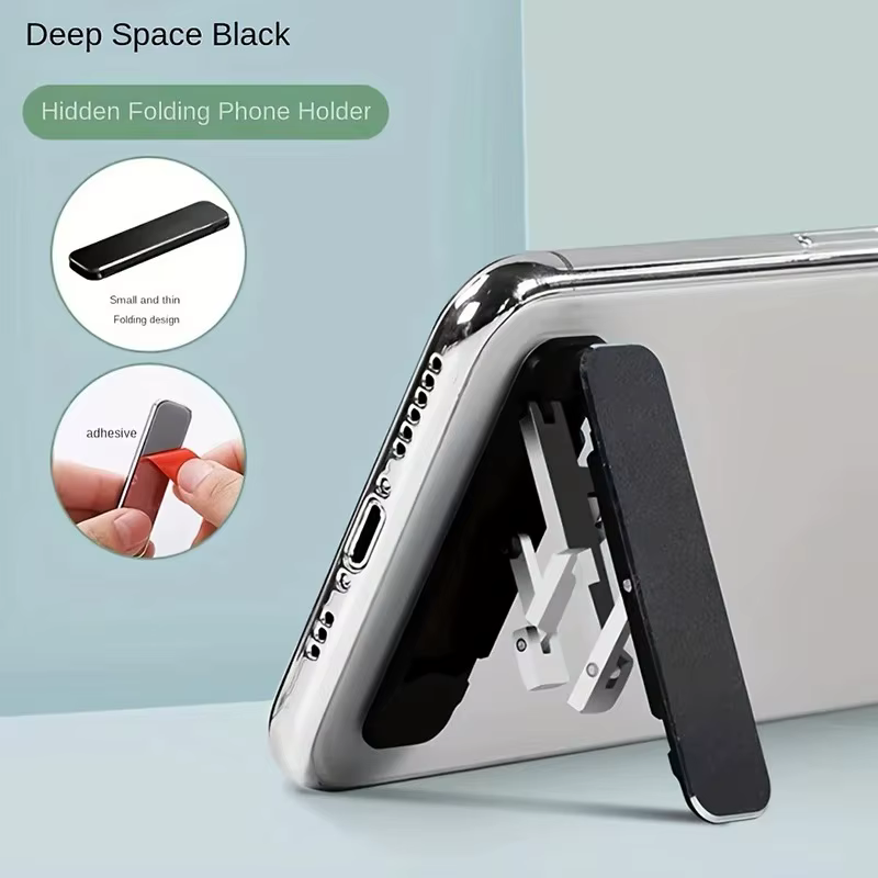 Mini Invisible Adhesive Phone Stand Lightweight Kickstand