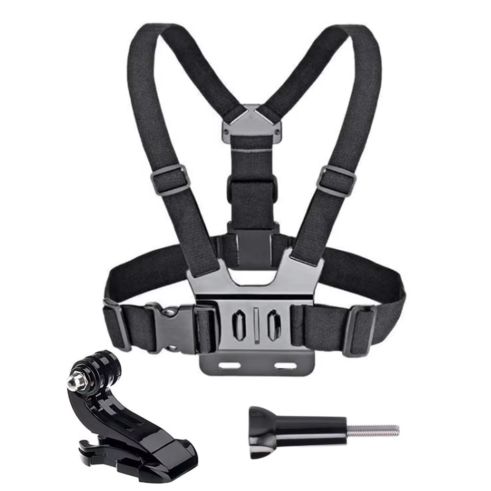 Chest Mount Strap Harness for Phone & GoPro Cameras