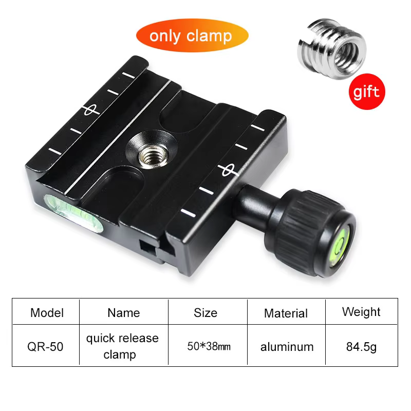 Sorriso QR50S Aluminum Quick Release Plate Clamp