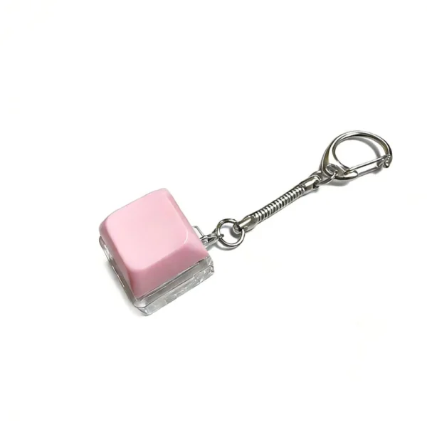 Mechanical Keyboard Fidget Clicker Keychain 1/4/5/9 Buttons