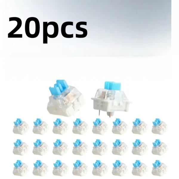 3-Pin Tactile Keyboard Switch Replacement - 20/50/100pcs